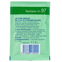 Load image into Gallery viewer, SafAle K-97 German Ale Dry Yeast