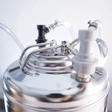 Load image into Gallery viewer, Home Brew Keg System w/ Two Cornelius (Corny) Ball Lock Kegs & Gas Distributor